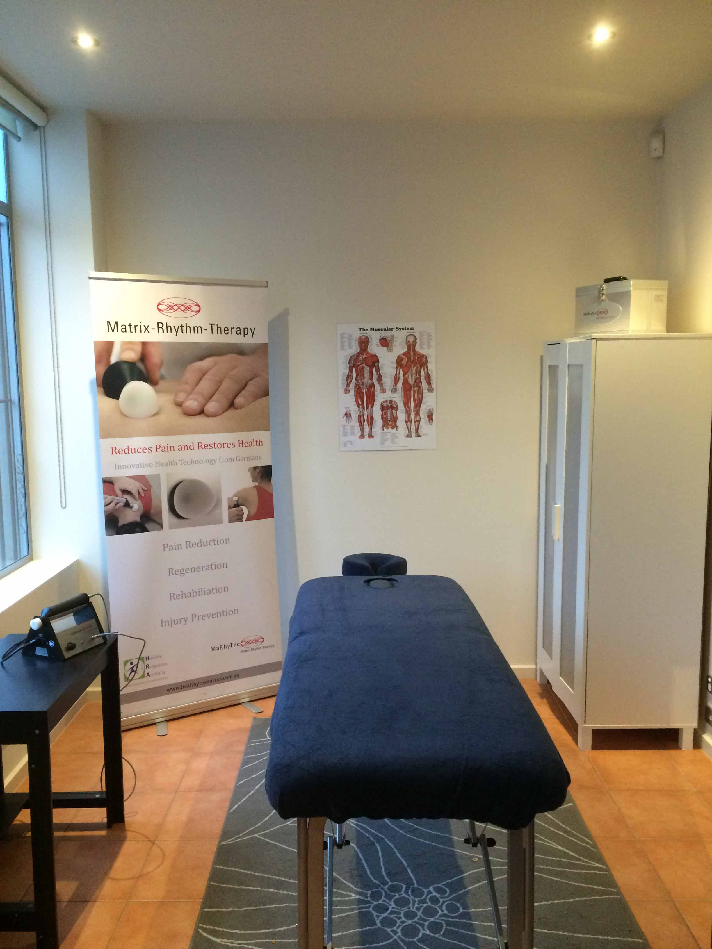 Matrix Rhythm Therapy Centre in North Melbourne, Australia HRA